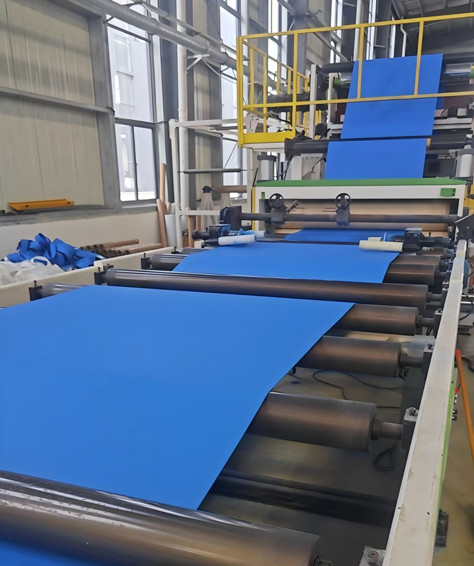 TPO substrate production line