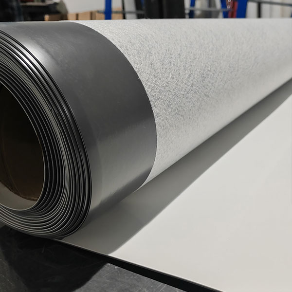 Fleeceback Glass Fiber Reinforced PVC Waterproofing Membrane