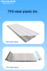 TPS steel plastic tile