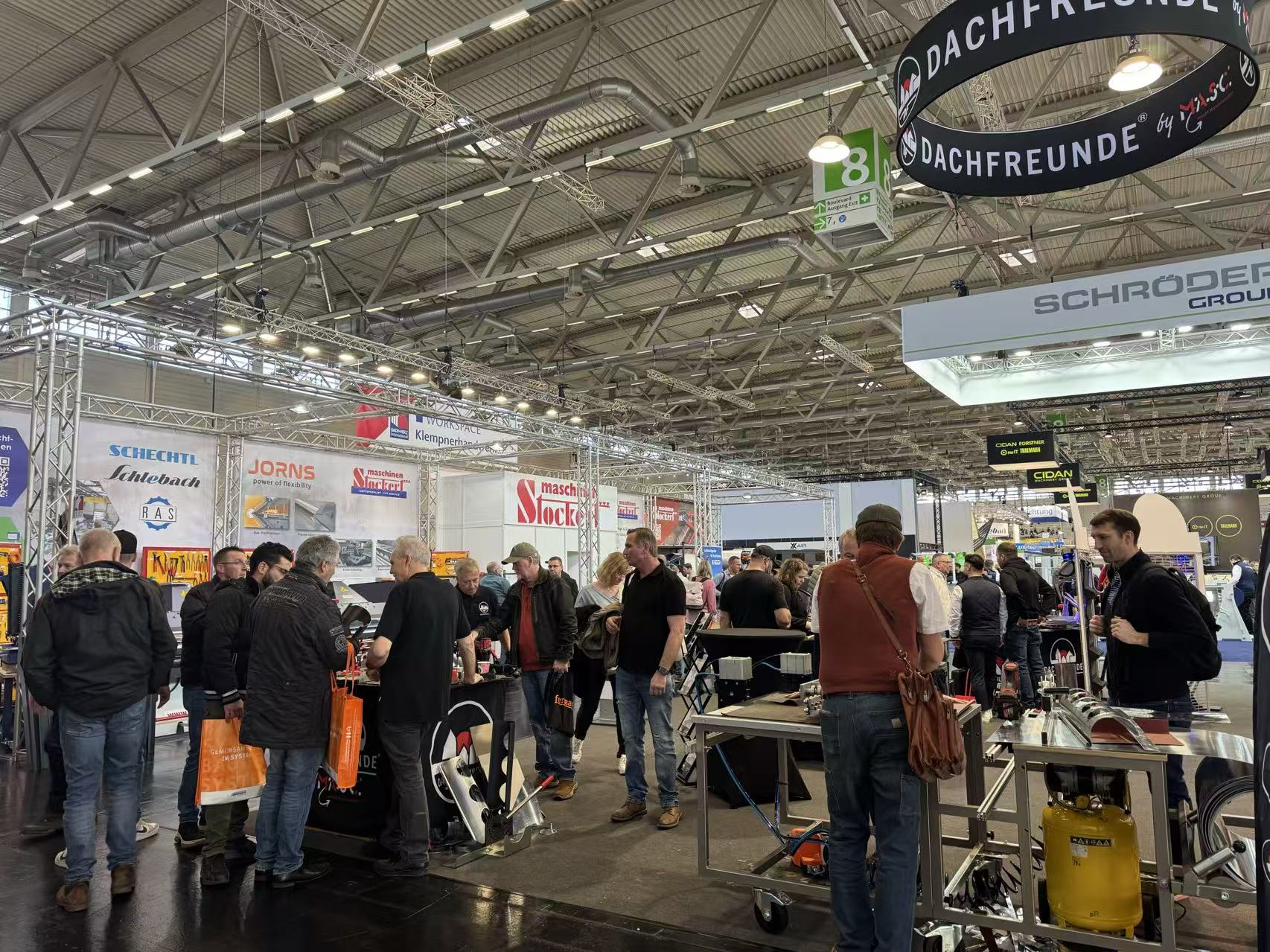 Dach+Holz exhibition site